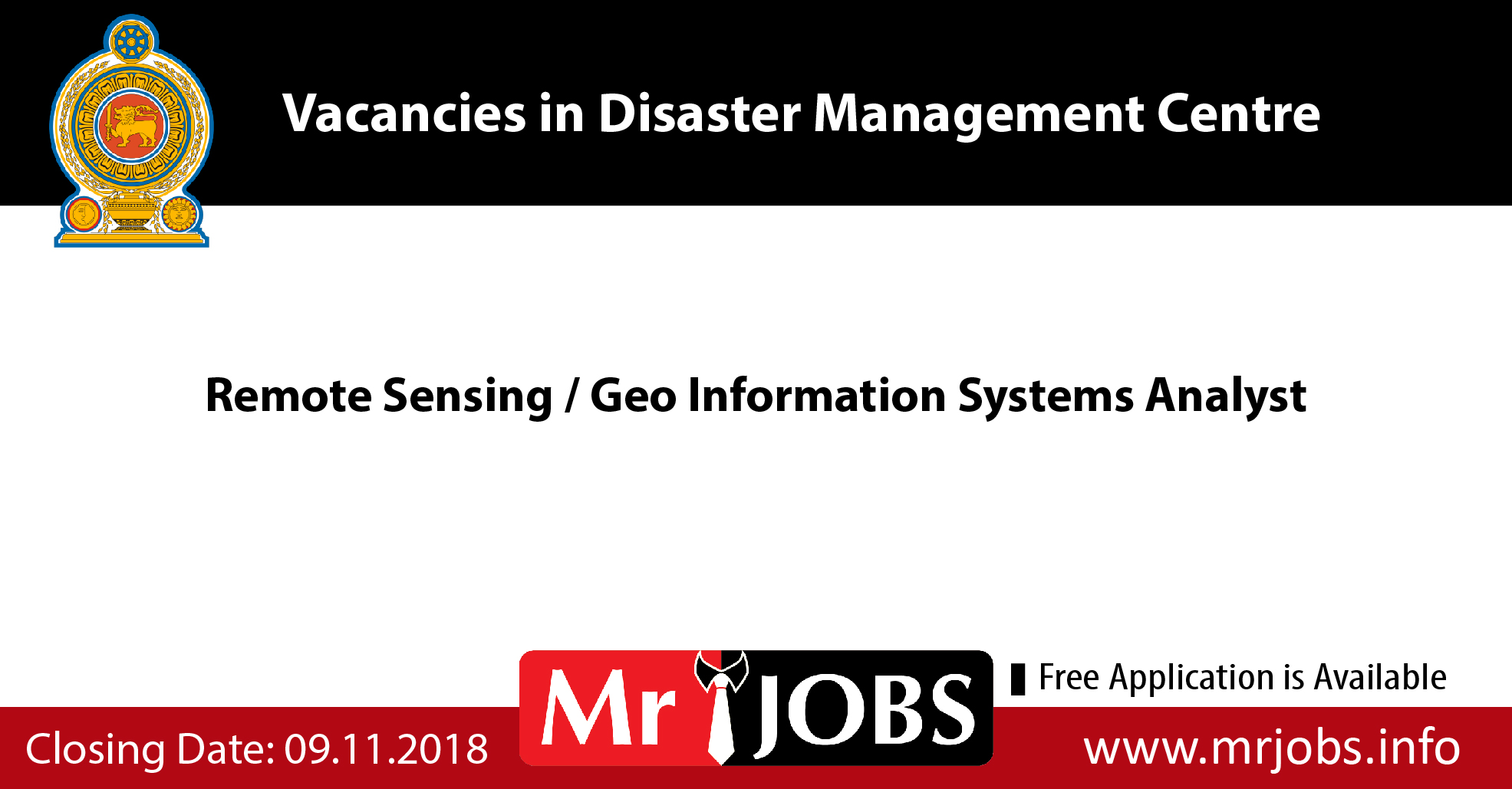 vacancies-in-disaster-management-centre-remote-sensing-geo