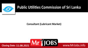 Public Utilities Commission of Sri Lanka Vacancies