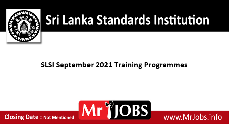 Sri Lanka Standards Institution courses