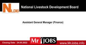 Assistant General Manager (Finance) – National Livestock Development Board