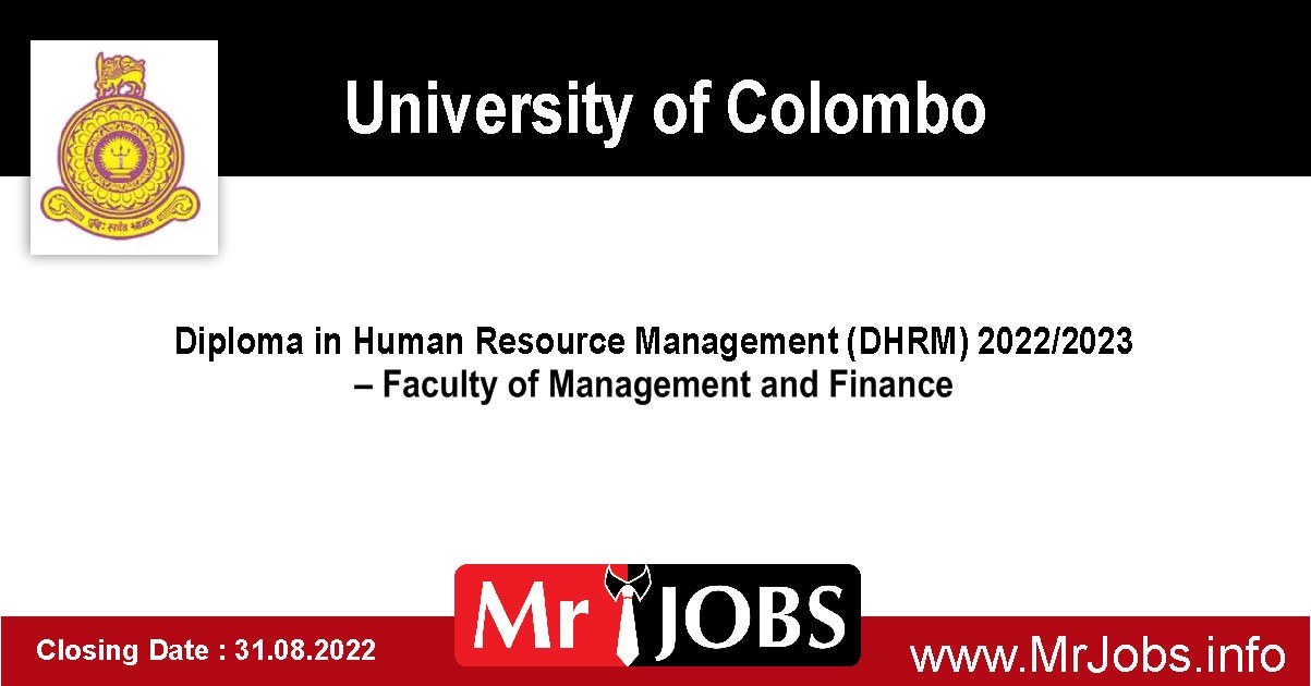 Diploma In Human Resource Management Dhrm 2022 2023