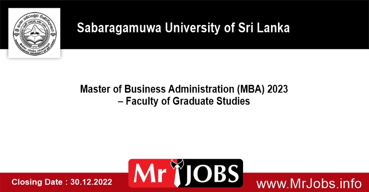 Sabaragamuwa University of Sri Lanka Courses