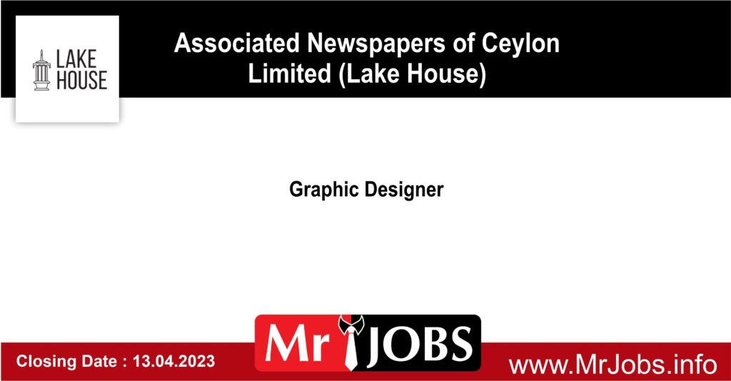 Graphic Designer - Lake House Vacancies 2023