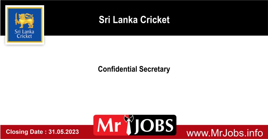 Confidential Secretary - Sri Lanka Cricket