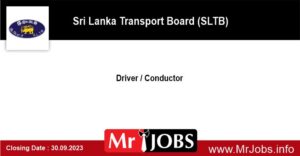 SLTB Jobs Vacancies Driver & Conductor 2023