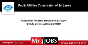 Management Assistant Public Utilities Commission jobs Vacancies 2023