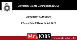 AL 2022 University Admission Z Score Cut-off Marks