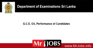 Performance of Candidates GCE OL Examination 2023 2024